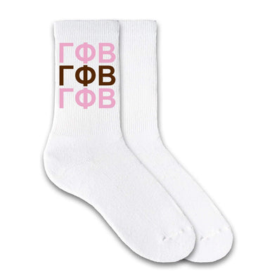 Sorority Crew Socks