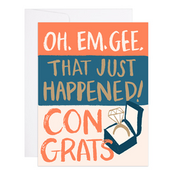 That Just Happened Greeting Card