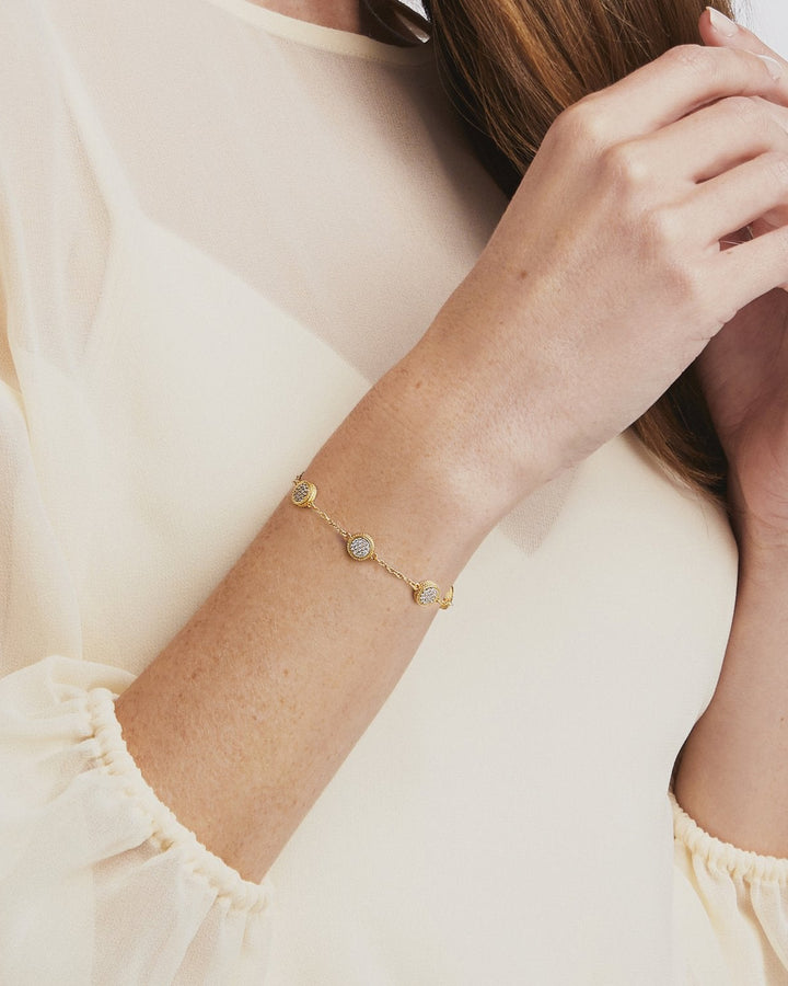 Windsor Delicate Bracelet, Pave White CZ