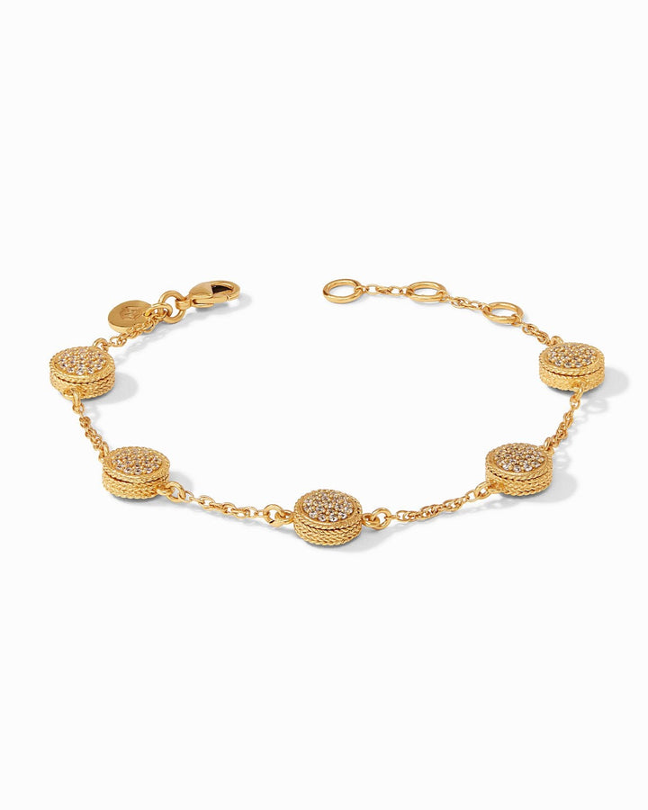 Windsor Delicate Bracelet, Pave White CZ