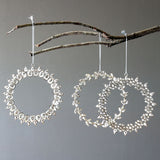 Rhinestone Wreath Ornament