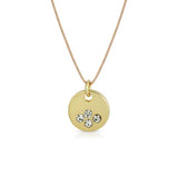 New Moon Gold Necklace, Your Time