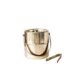 Stainless Steel Ice Bucket with Tongs