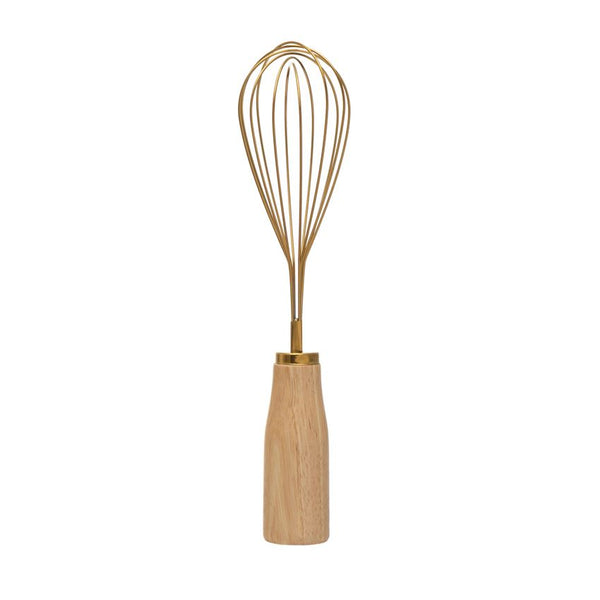 Stainless Steel Whisk, Gold