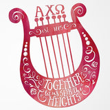 Sorority Watercolor Print