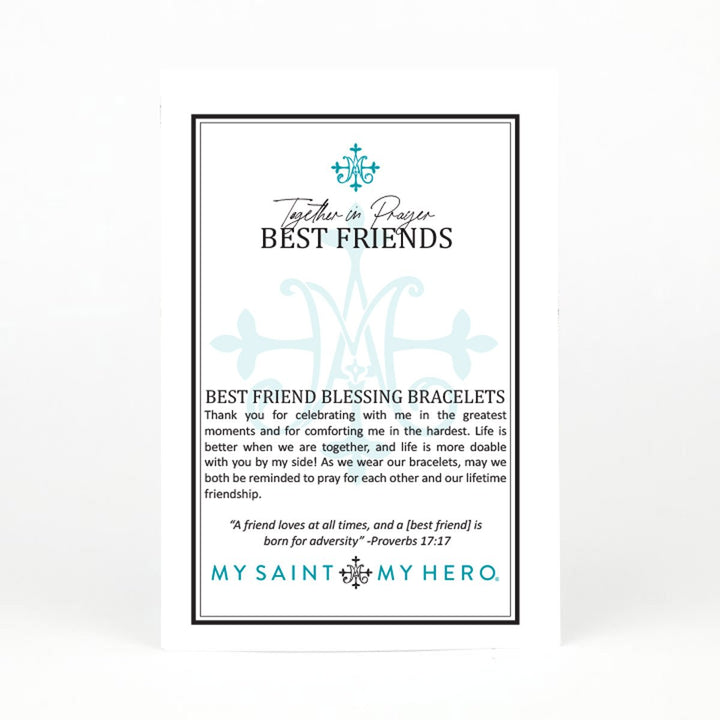 Best Friends Bracelet Set, Gold/Rainbow