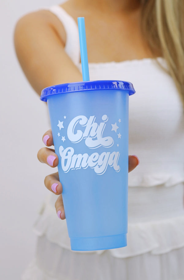 Sorority Color Changing Cup, Blue