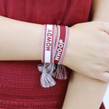 Gameday Custom Tassel Bracelet