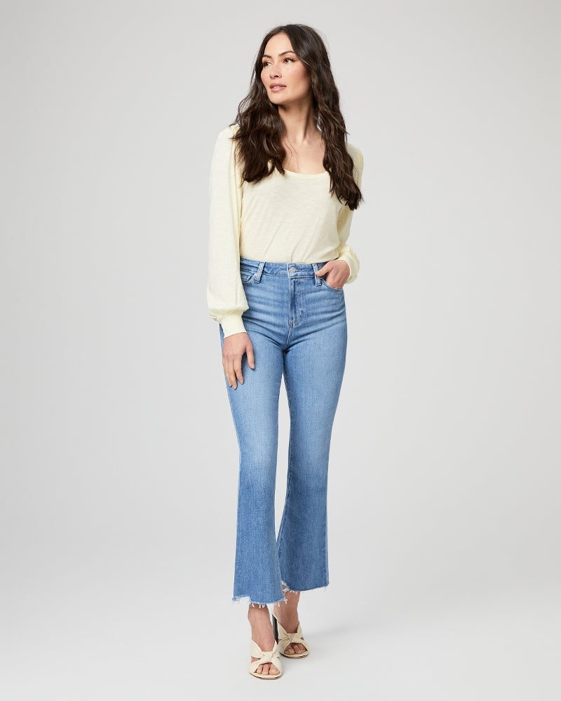 Claudine High Rise Ankle Flare Jean, Darling Siesta