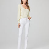 High Rise Laurel Canyon Flare Jean, Crisp