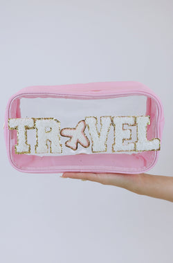 Large Clear Travel Pouch