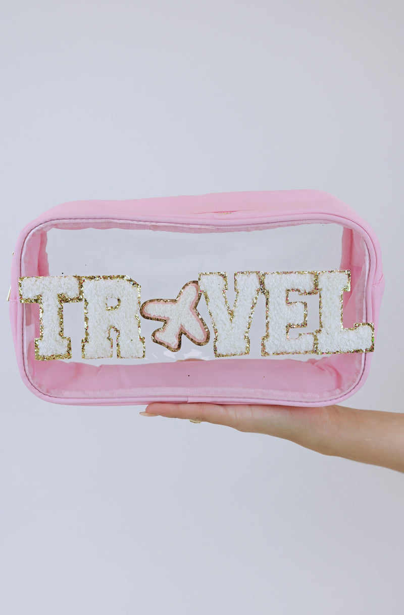 Large Clear Travel Pouch