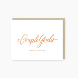 #Couplesgoals Wedding & Anniversary Card