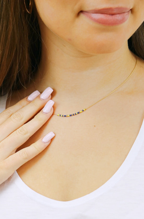 Morse Code Sorority Necklace