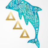 Sorority Watercolor Print