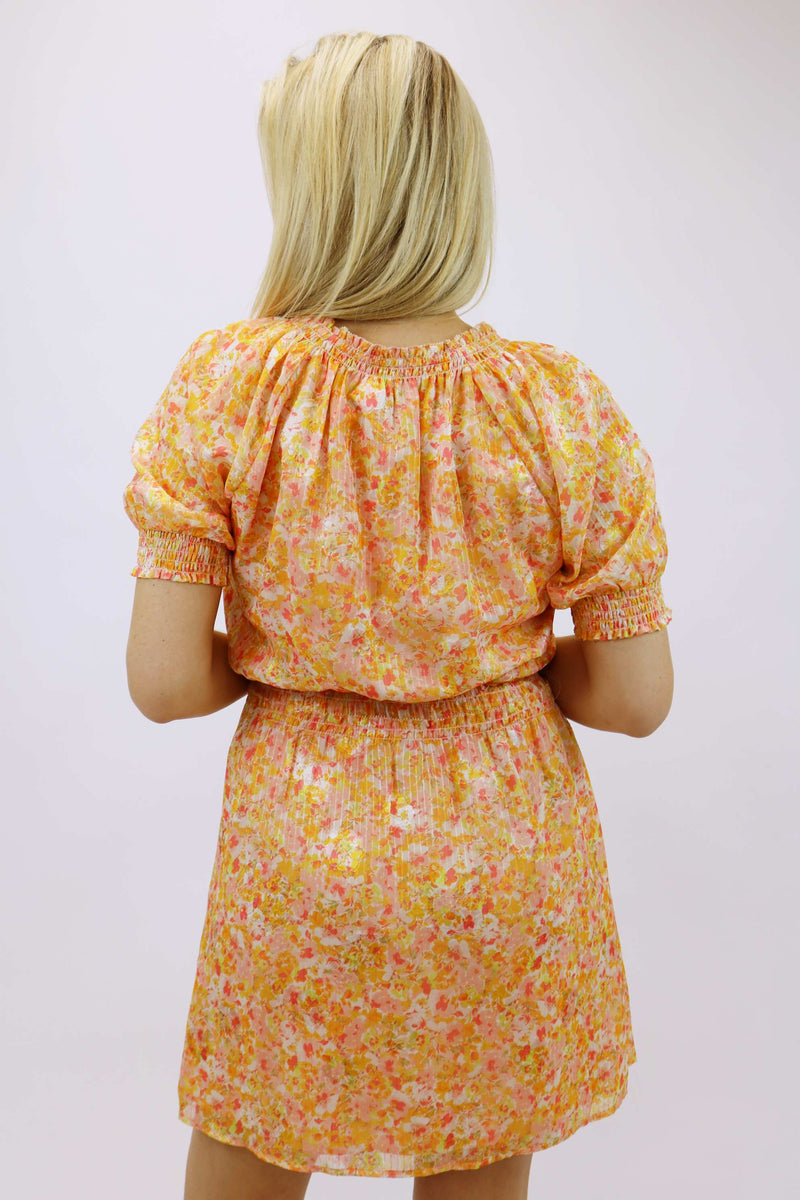 Frida Smocked Waist Dress, Mango