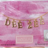 Sorority Letter Necklace