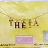 Sorority Letter Necklace
