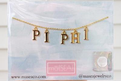 Sorority Letter Necklace