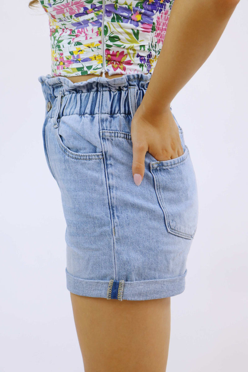 Izzie Paperbag Ultra High Rise Shorts