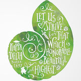 Sorority Watercolor Print