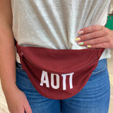 Maroon Sorority Fanny Pack