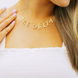 Sorority Letter Necklace