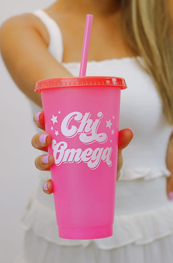 Sorority Color Changing Cup, Pink