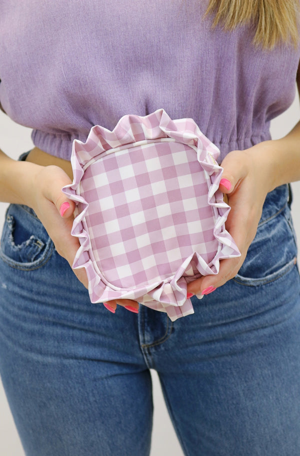 Small Gingham Pouch