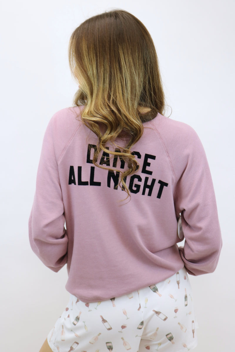 Party Girl Sommers Sweatshirt, Elderberry