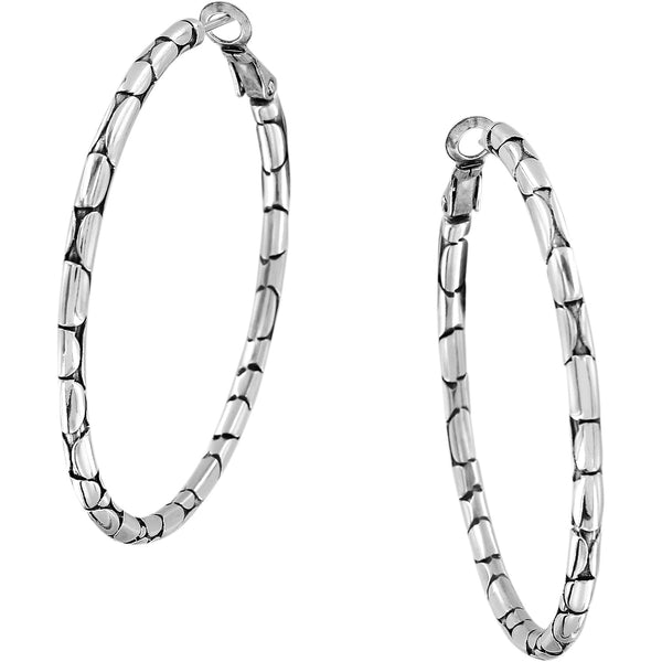 Pebble Large Hoop Earrings