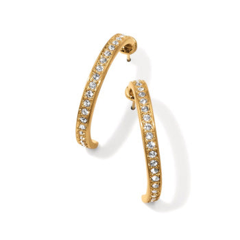 Meridian Zenith Gold Medium Hoop