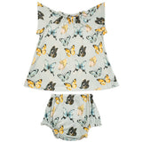 Butterfly Bamboo Dress & Bloomer Set