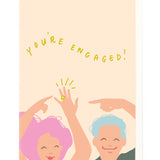 You're Engaged Greeting Card