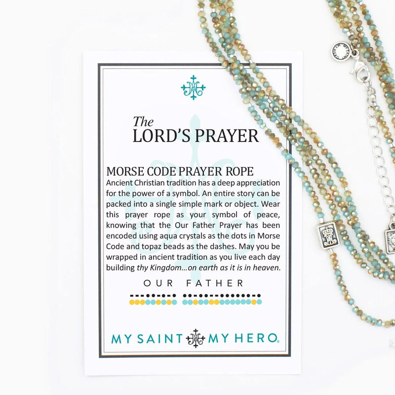 The Lord's Prayer Morse Code Prayer Rope